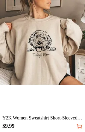 Y2K Women Sweatshirt Short-Sleeved ShirtGoldendoodle Custom Sweatshirt, Dog Mom Gift, Personalized Dog Sweatshirt, Doodle Mom Shirt, Dog Dad, Dog