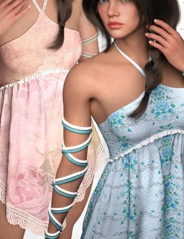 L3D Summervibes Add-On Garden Party Dress