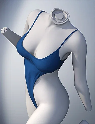 dForce SU Highcut Leotard for Genesis 9