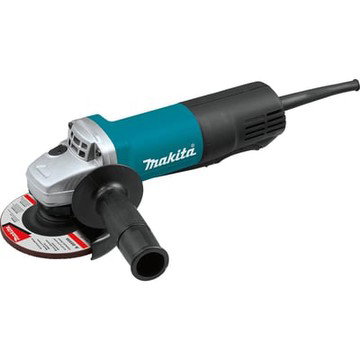 Makita® 4-1/2" 7.5 Amp Paddle Switch Angle Grinder, Lock-On/Off, AC/DC, Model# 9557PB