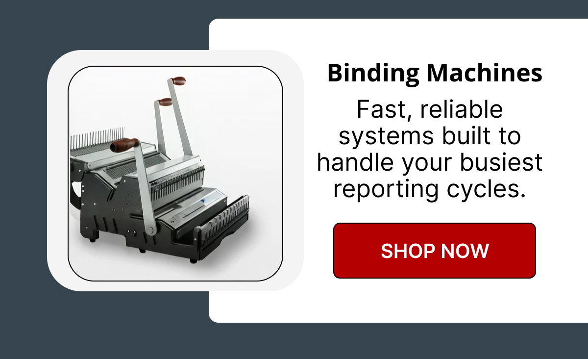 Binding Machines
