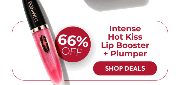 Intense Hot Lip Booster + Plumper: Plumps and hydrates lips for the perfect pout.