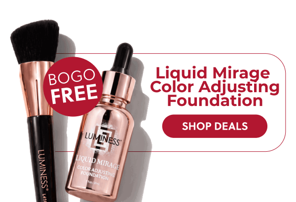 LIQUID MIRAGE COLOR ADJUSTING FOUNDATION: Adapts to your skin tone for flawless, radiant match every day.