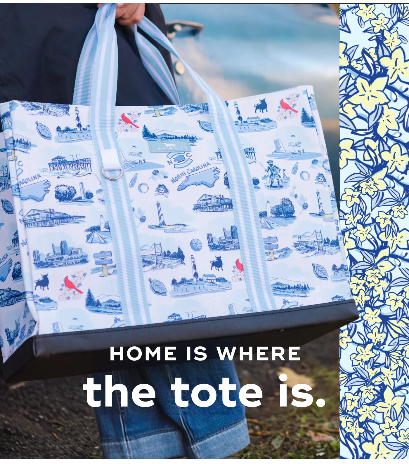HOME IS WHERE the tote is.