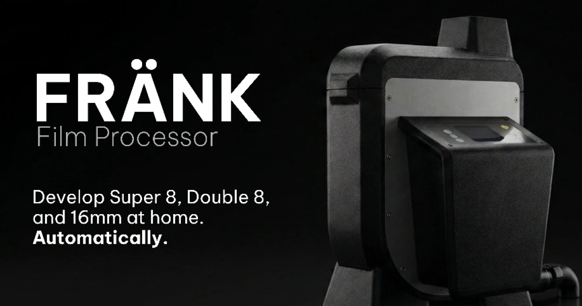 Frank Film Processor — Motion Picture Film Developing Made Easy