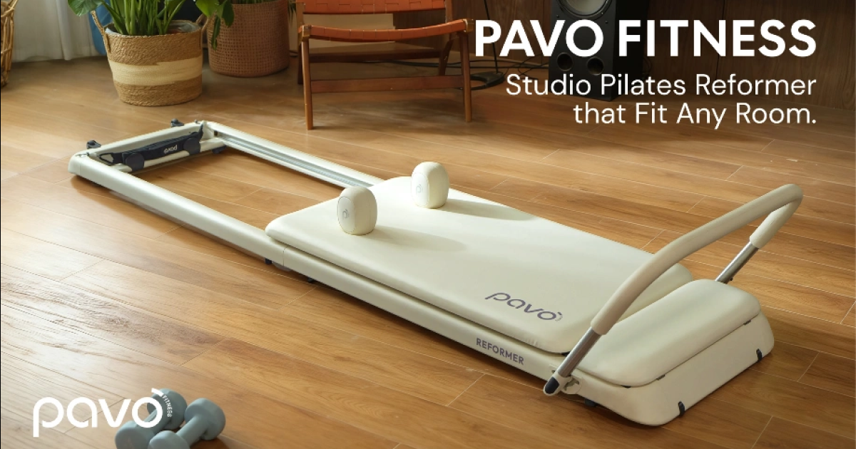 Pavo | Intelligent, Foldable Pilates Reformer For Any home