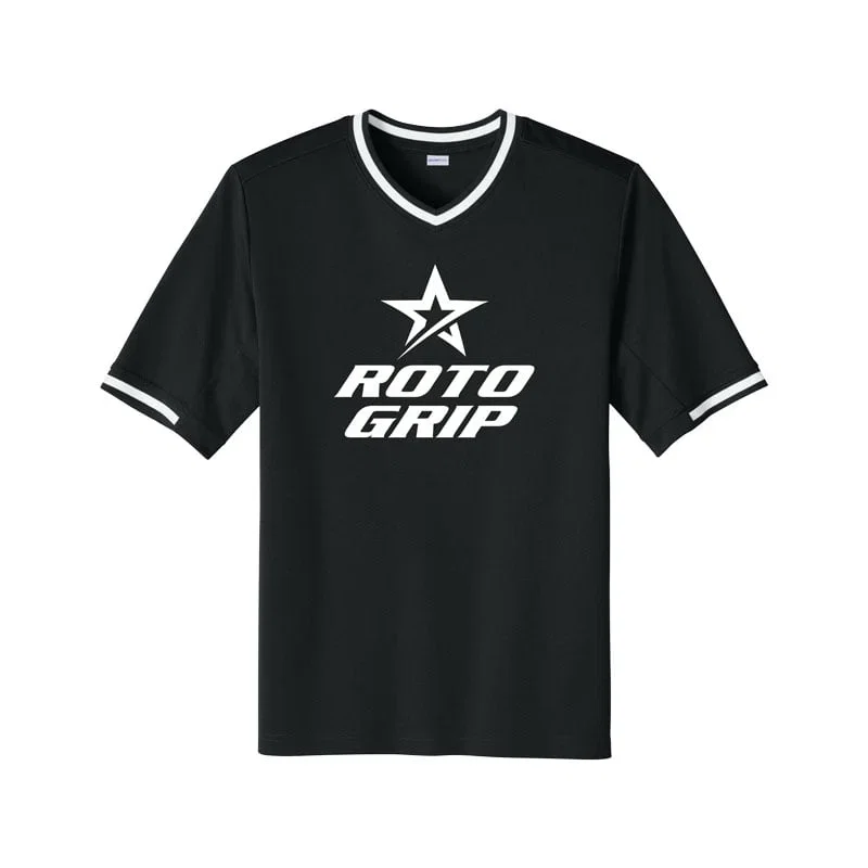 Image of Roto Grip Bowling V Neck Baseball Jersey