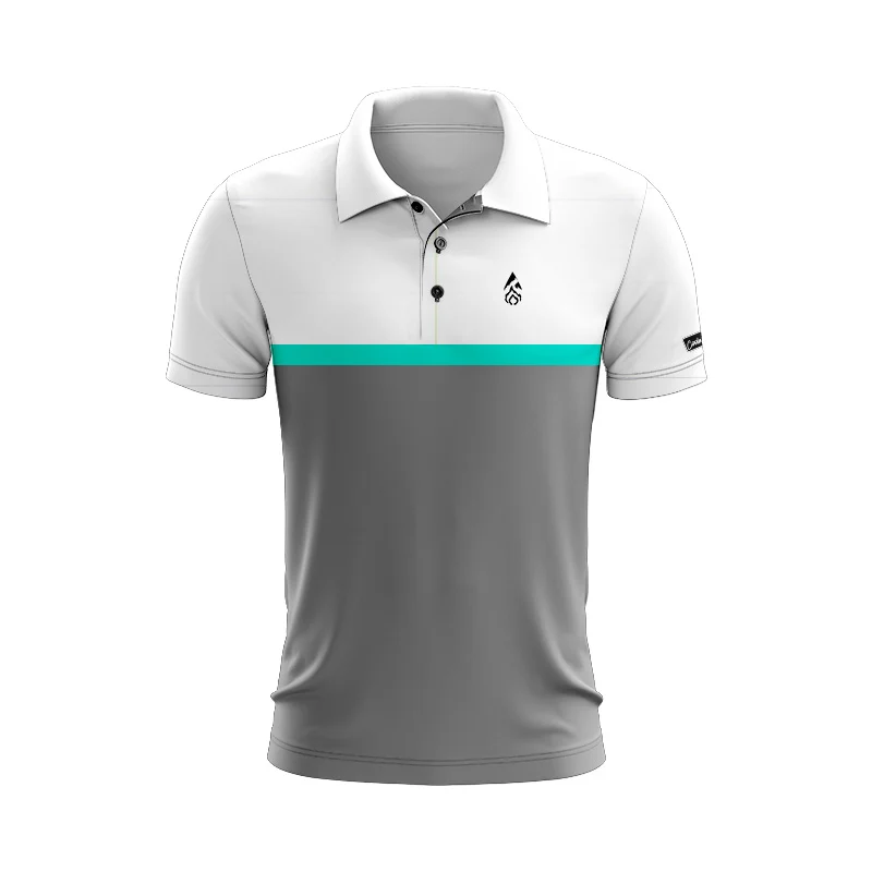Image of CoolWick First Round Everyday Button Polo