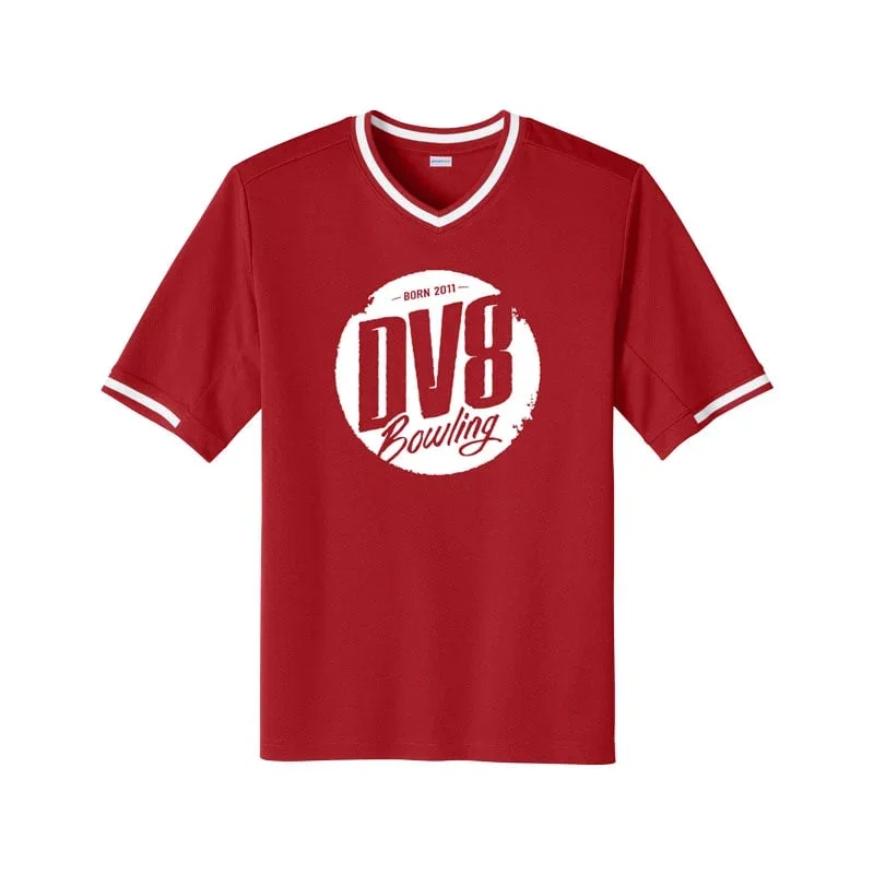 Image of DV8 Bowling V Neck Baseball Jersey