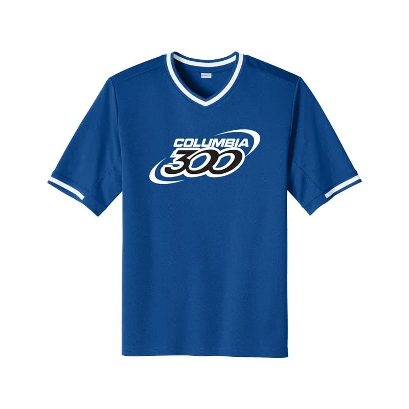 Image of Columbia 300 Bowling V Neck Baseball Jersey
