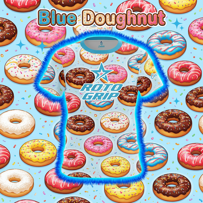 Blue Doughnut Donut