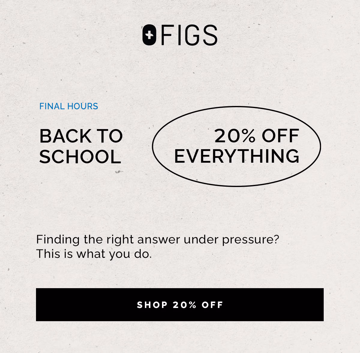 Finding the right answer under pressure? This is what you do.