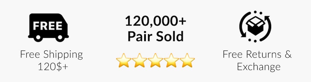 100,000+ pair sold