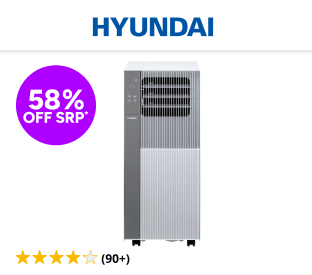 Hyundai 2.9kW Smart Portable Air Conditioner Product Image
