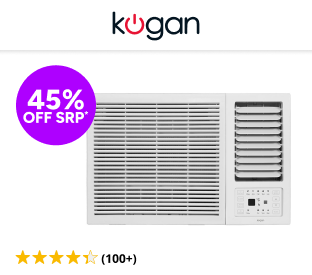 Kogan 2.7kW Window Air Conditioner (Reverse Cycle) Product Image