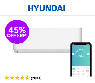 Hyundai 3.5kW Inverter Smart Split System Air Conditioner (Reverse Cycle) Product Image