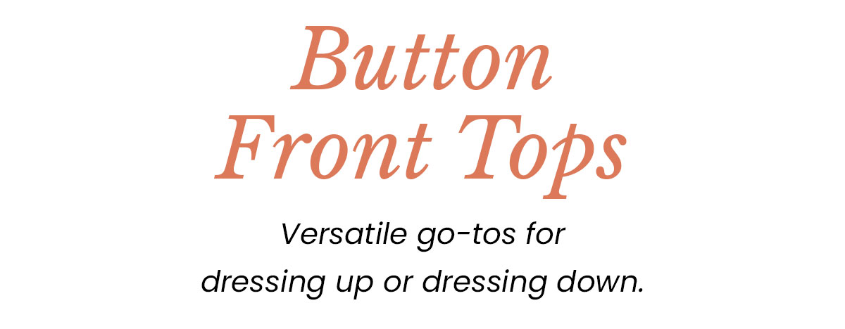 BOGO Button Front Tops