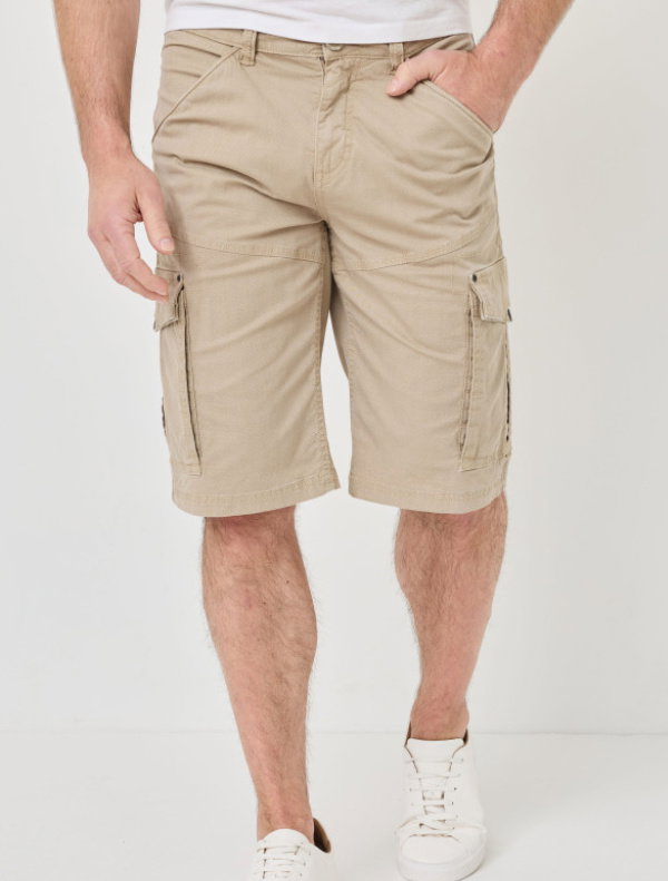 Cargo-Bermuda m. Stretchkomfort