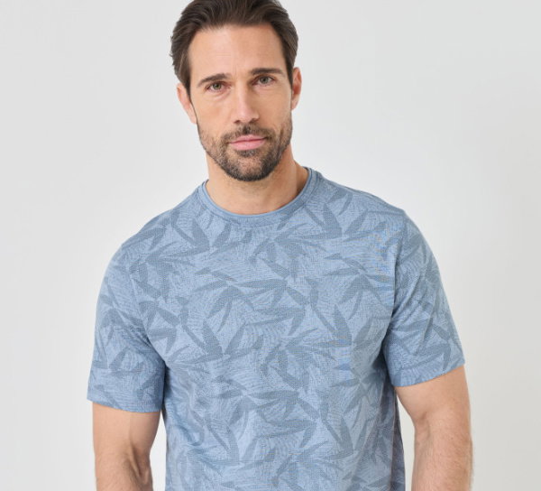 Leichtes Shirt mit dezentem Print