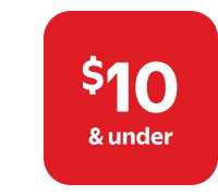 $10 & under