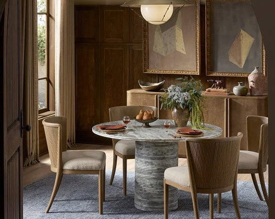 Reeves River Marble Dining Table