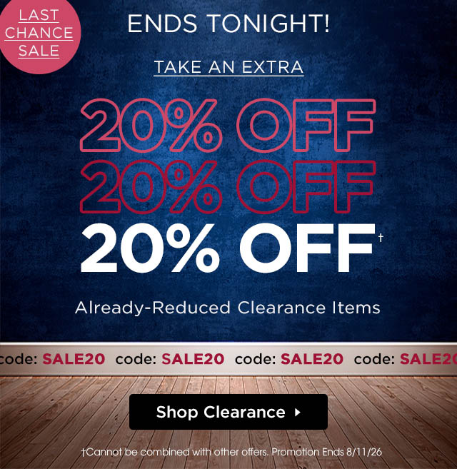 Shop Clearance