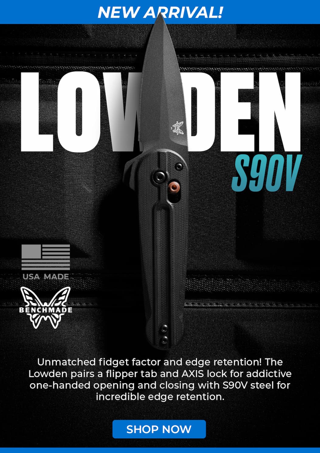 Benchmade Lowden S90V