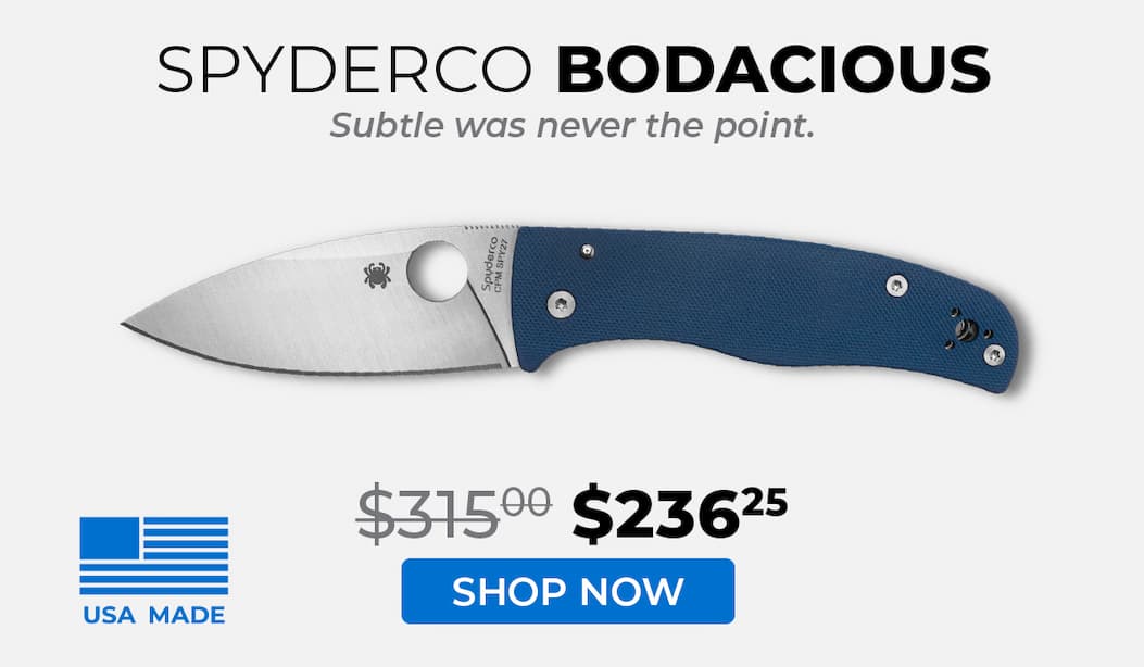 Spyderco Bodacious