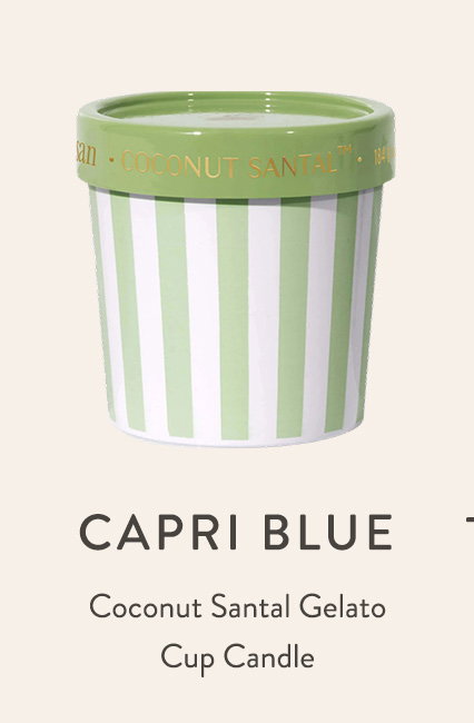 Coconut Santal Gelato Cup Candle 