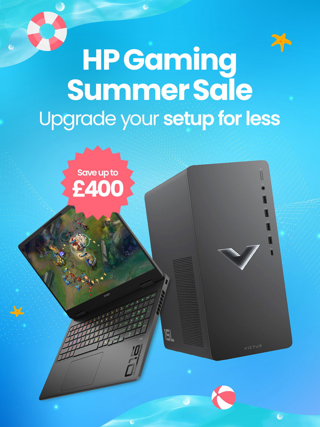 HP Summer gaming Sale