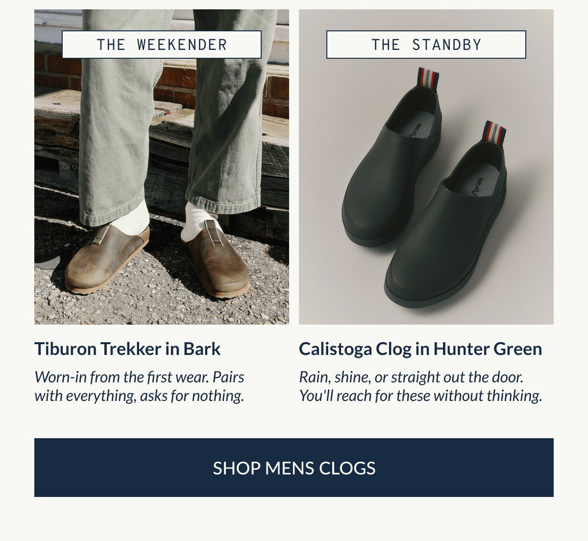 Mens Clogs