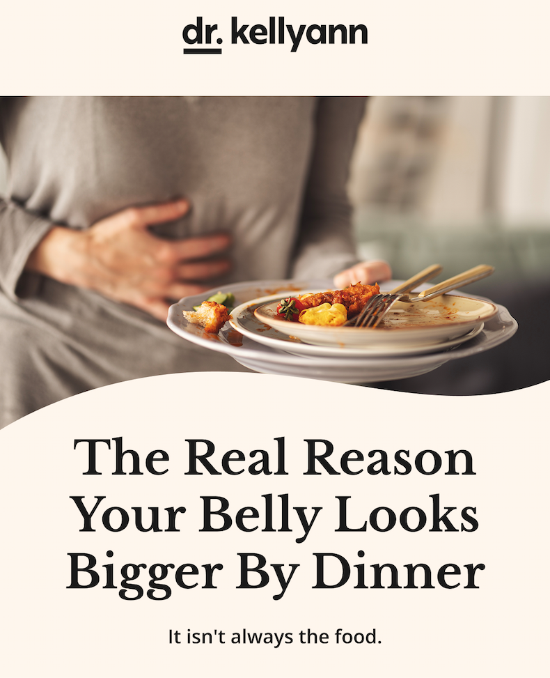 The Real Reason Your Belly Looks Bigger By Dinner It isn't always the food.