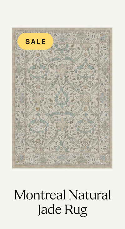 Montreal Natural Jade Rug