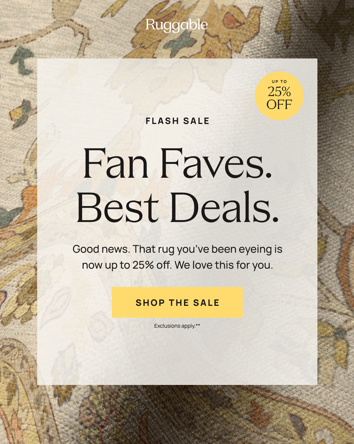 Up to 25% Off | Shop The Sale 