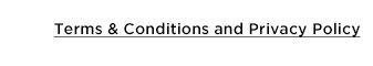Terms & Conditions