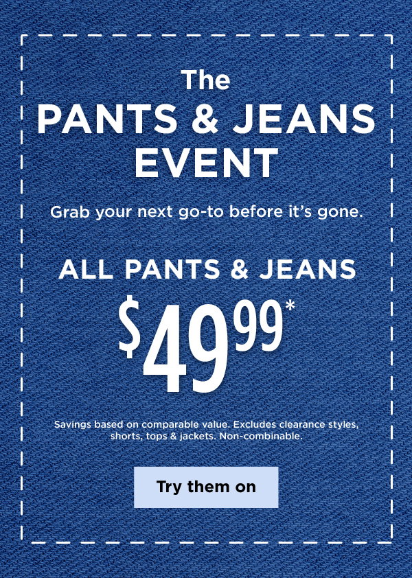 Pants & Jeans Event