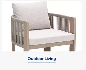 An outdoor chair. Outdoor living.