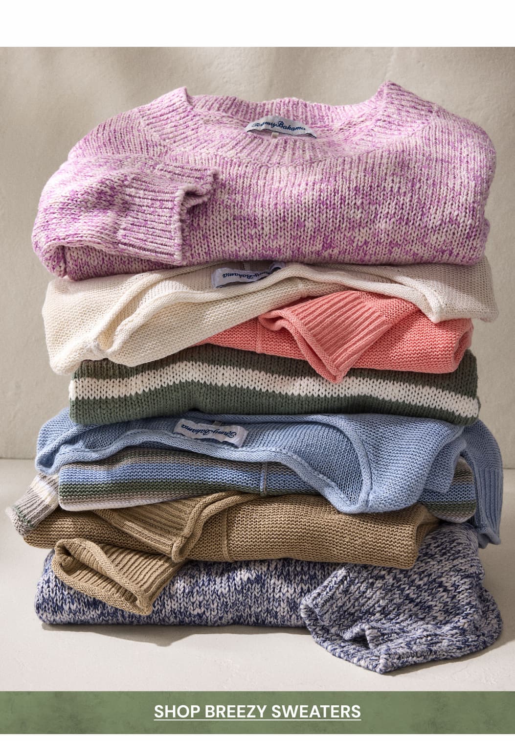 Shop breezy sweaters