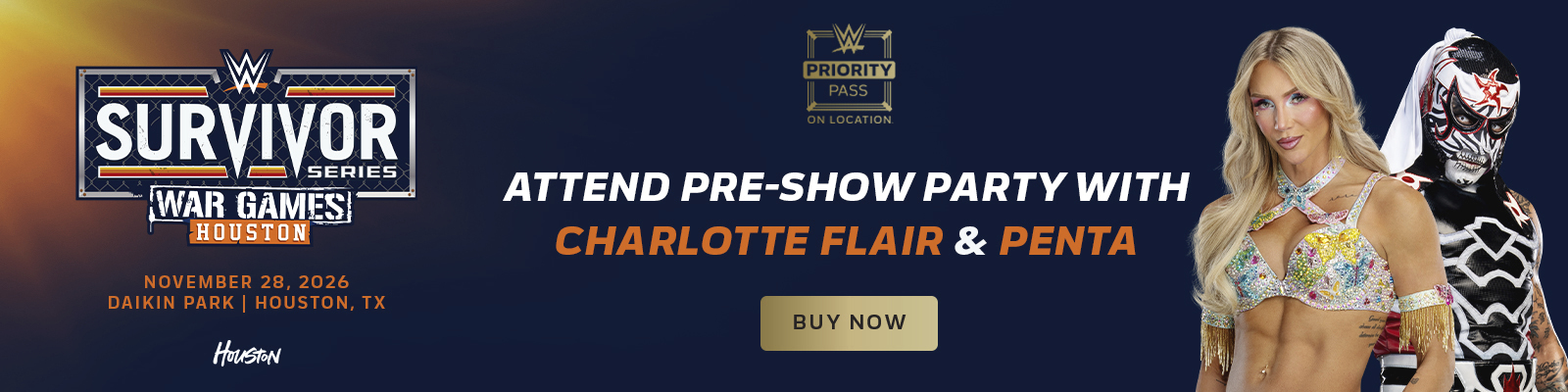 Survivor Series VIP Packages