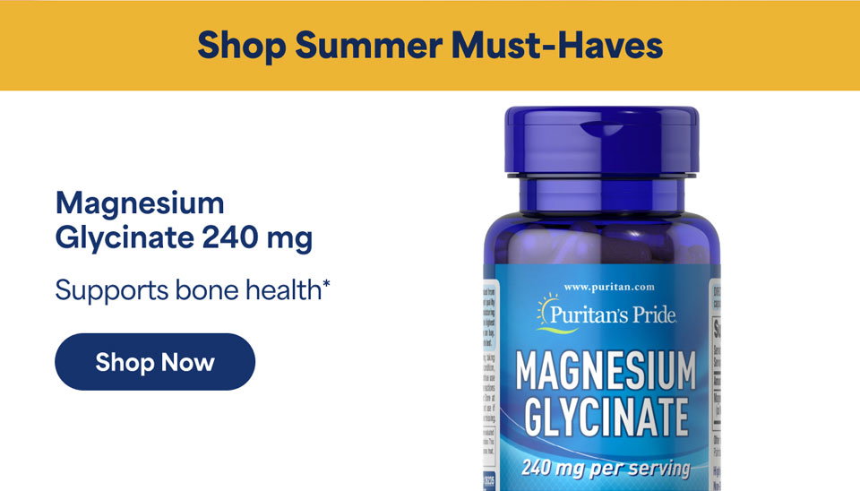 Magnesium Glycinate 240 mg per serving
