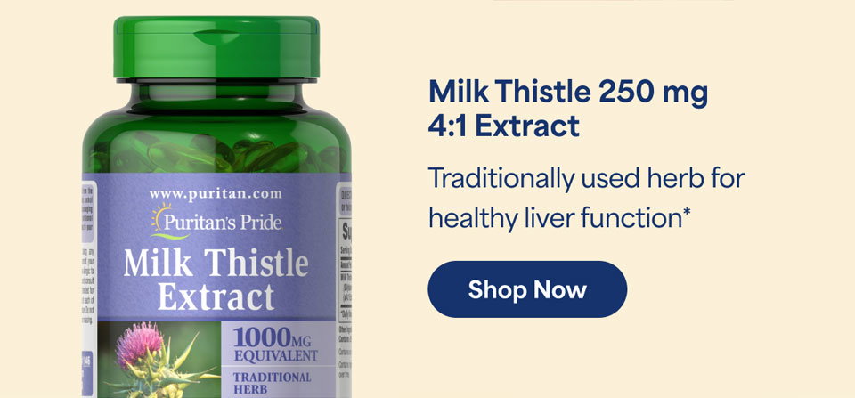 Milk Thistle 250 mg 4:1 Extract