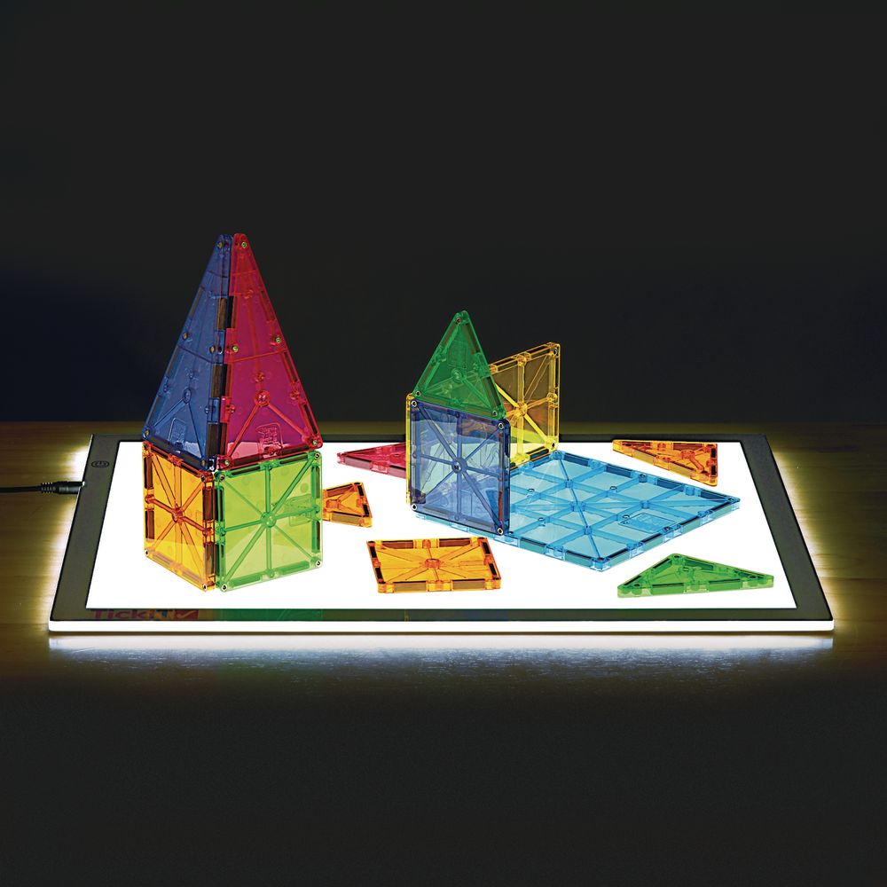 MAGNA-TILES® Clear Colors - 100pcs