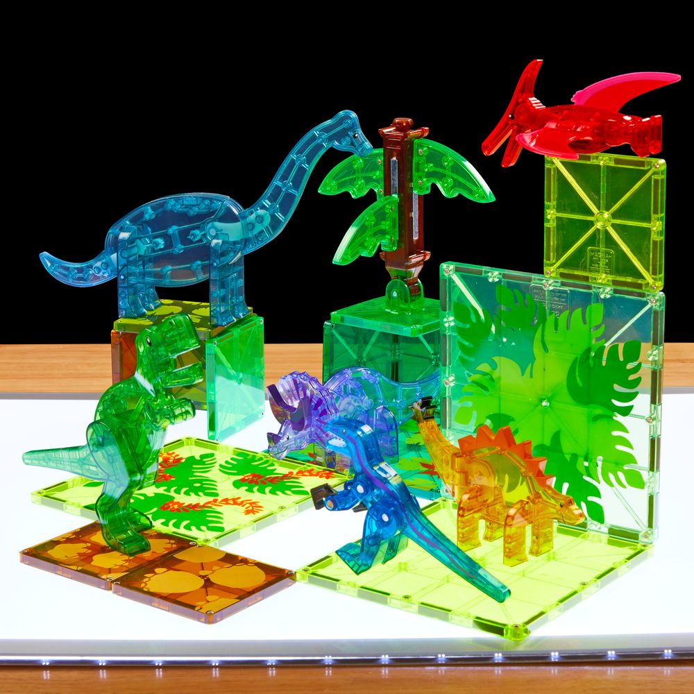 MAGNA-TILES® Dino World XL - 50pcs
