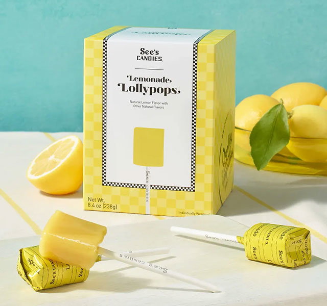 Lemonade Lollypops
