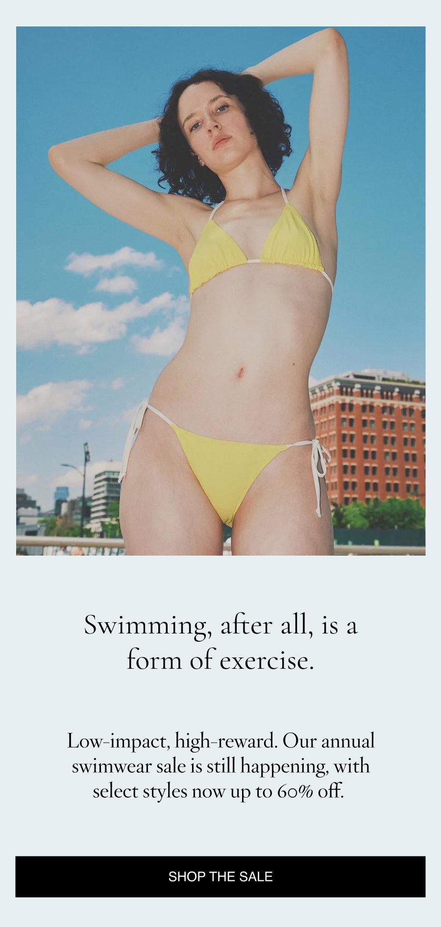 Shop swim styles up to 60% off
