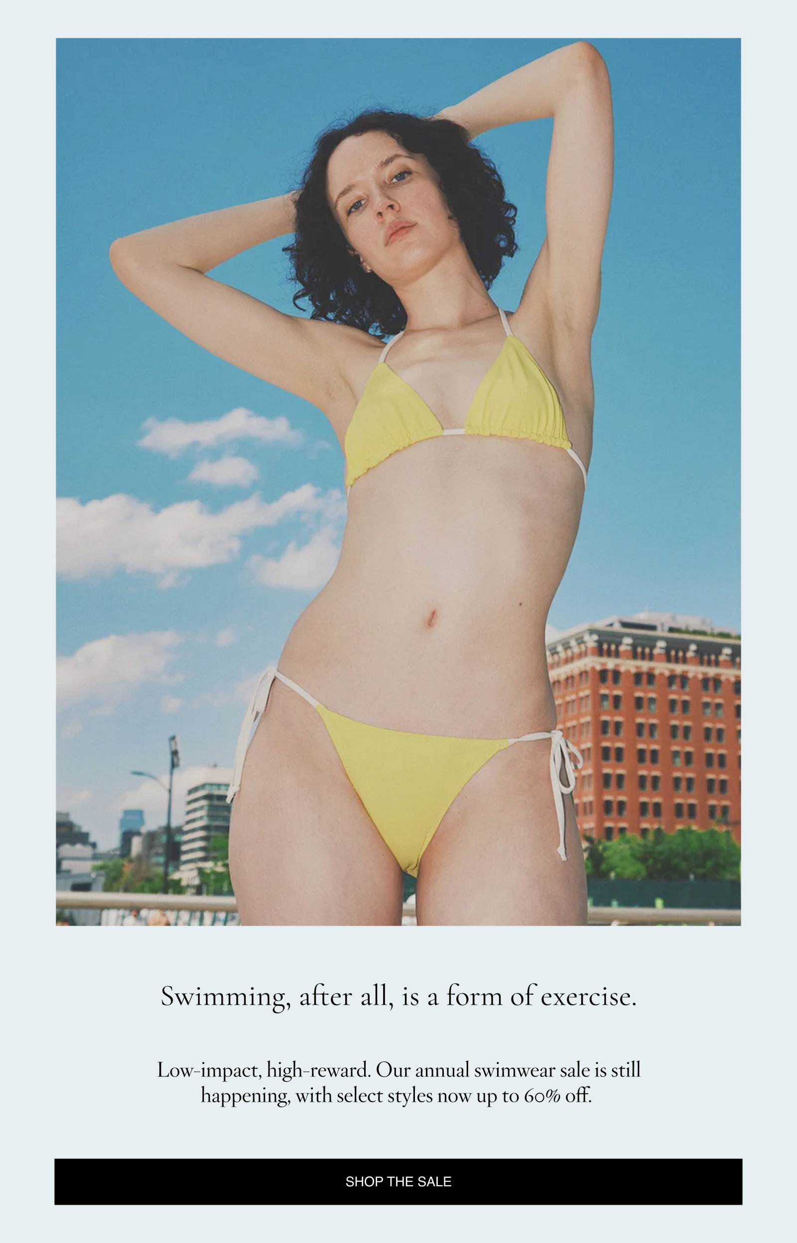 Shop swim styles up to 60% off
