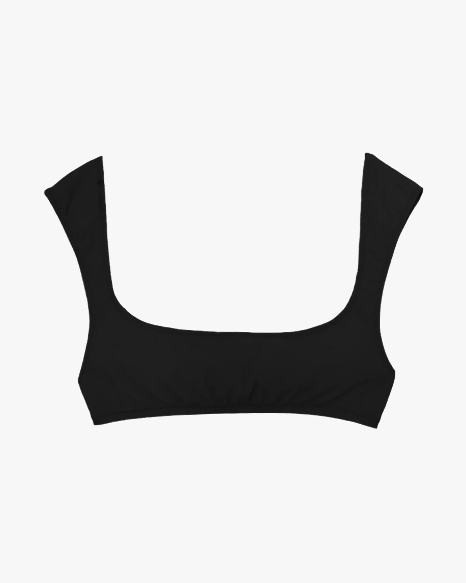 Image of Flora Bikini Top Black