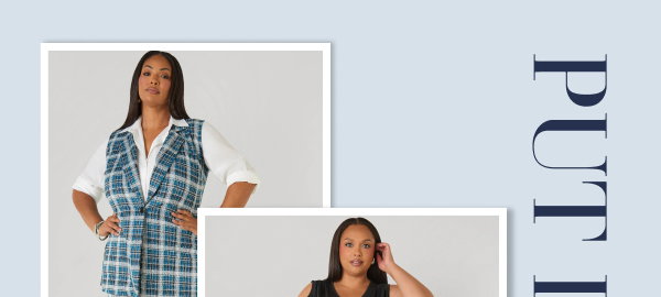 Plaid Boyfriend Vest