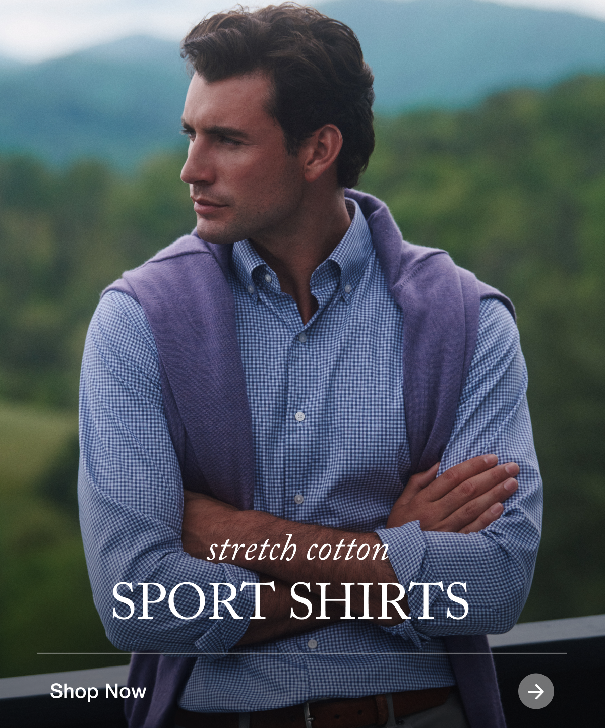 Stretch Cotton Sport Shirts | Shop Now