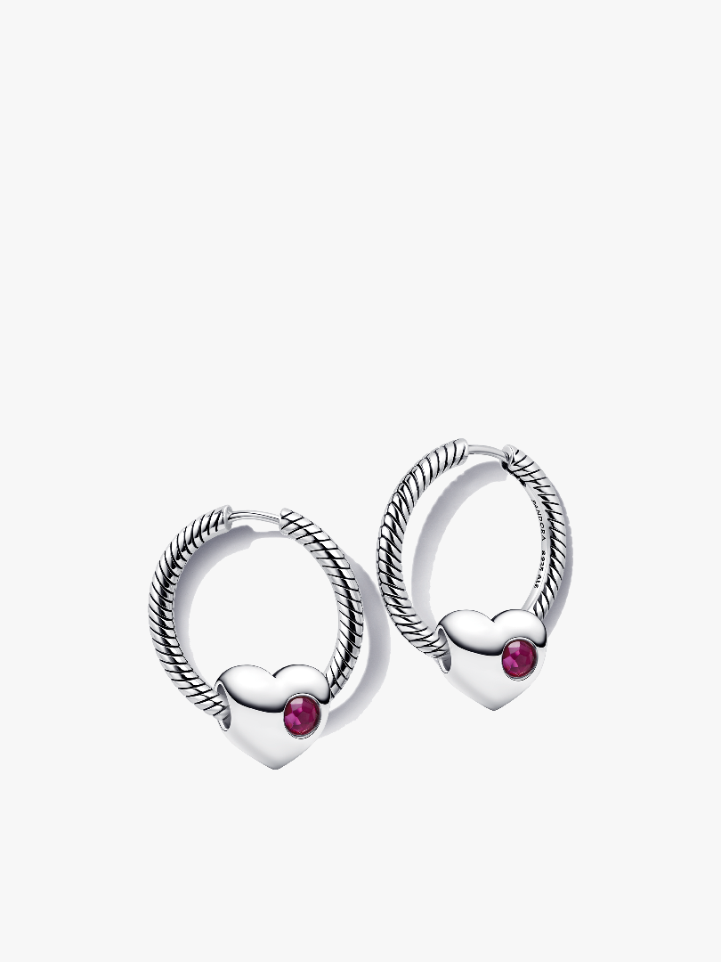 October Charm Earring Set